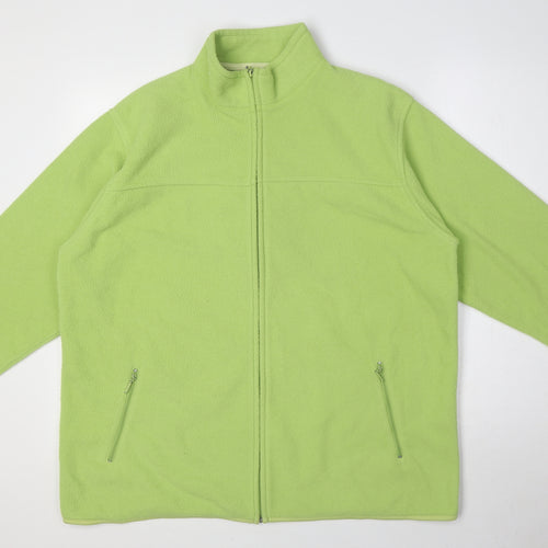 EWM Womens Green Jacket Size L Zip - Size 18-20