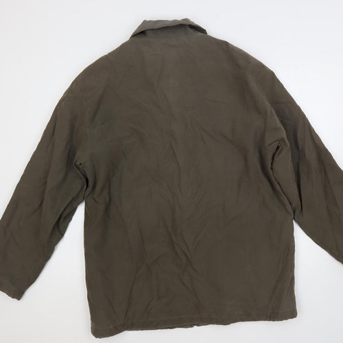 Canda Mens Green Jacket Size M Zip
