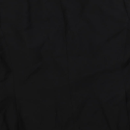 Golden Mirror Womens Black Jacket Blazer Size L Button