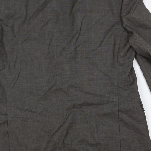 Marks and Spencer Mens Grey Wool Jacket Suit Jacket Size 42 Regular