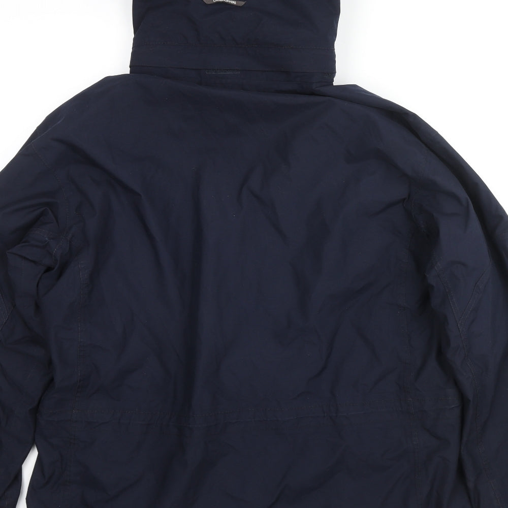 Craghoppers Womens Blue Ski Jacket Jacket Size 16 Zip - Logo