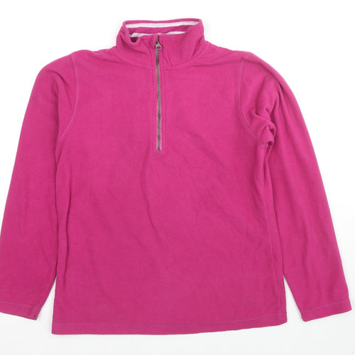 Gap Womens Pink Polyester Pullover Sweatshirt Size M Pullover