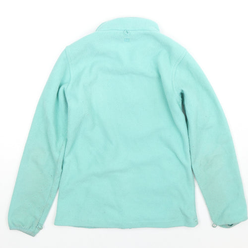 Mountain Warehouse Girls Blue Jacket Size 9-10 Years Zip