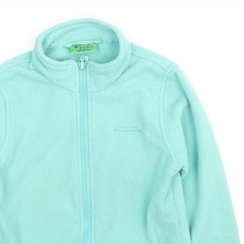 Mountain Warehouse Girls Blue Jacket Size 9-10 Years Zip