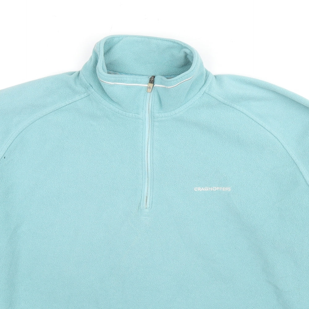 Craghoppers Womens Blue Polyester Pullover Sweatshirt Size 16 Pullover