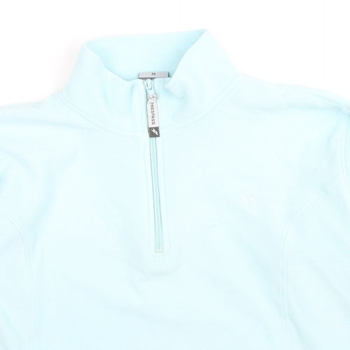 Trespass Womens Blue Polyester Pullover Sweatshirt Size M Pullover