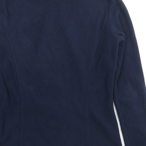 Marks and Spencer Womens Blue Jacket Size 8 Zip