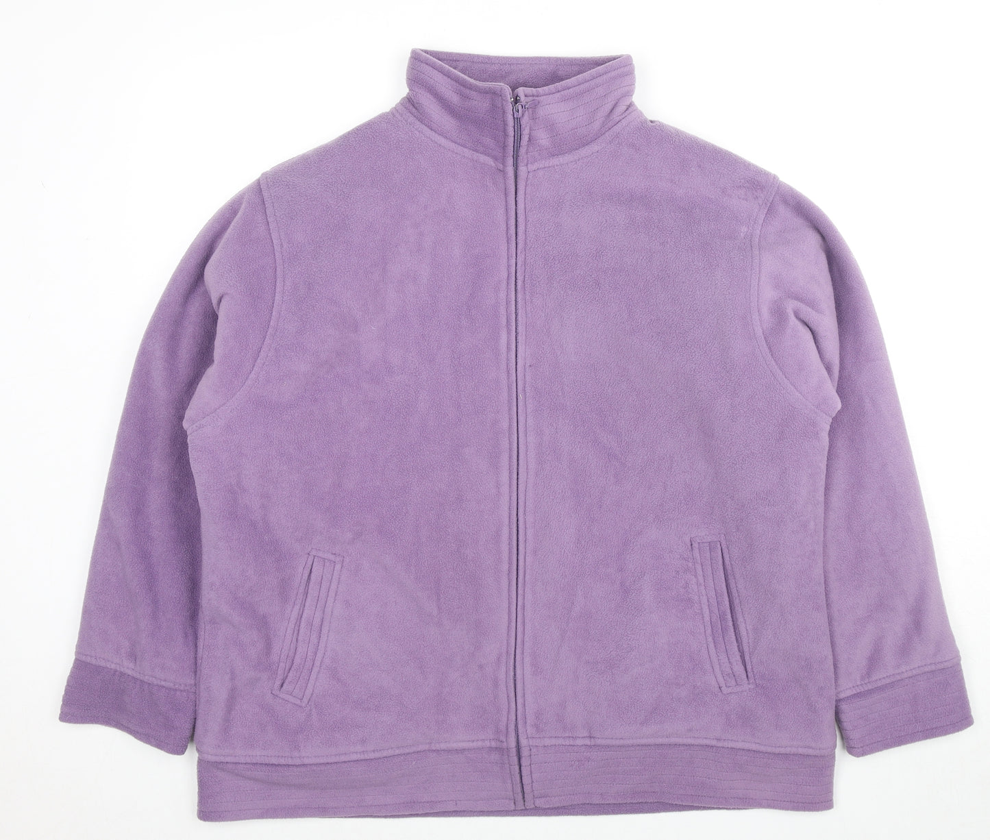 EWM Womens Purple Jacket Size 18 Zip - Size 18-20