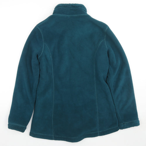 W32 Womens Blue Jacket Size M Zip - Waterproof
