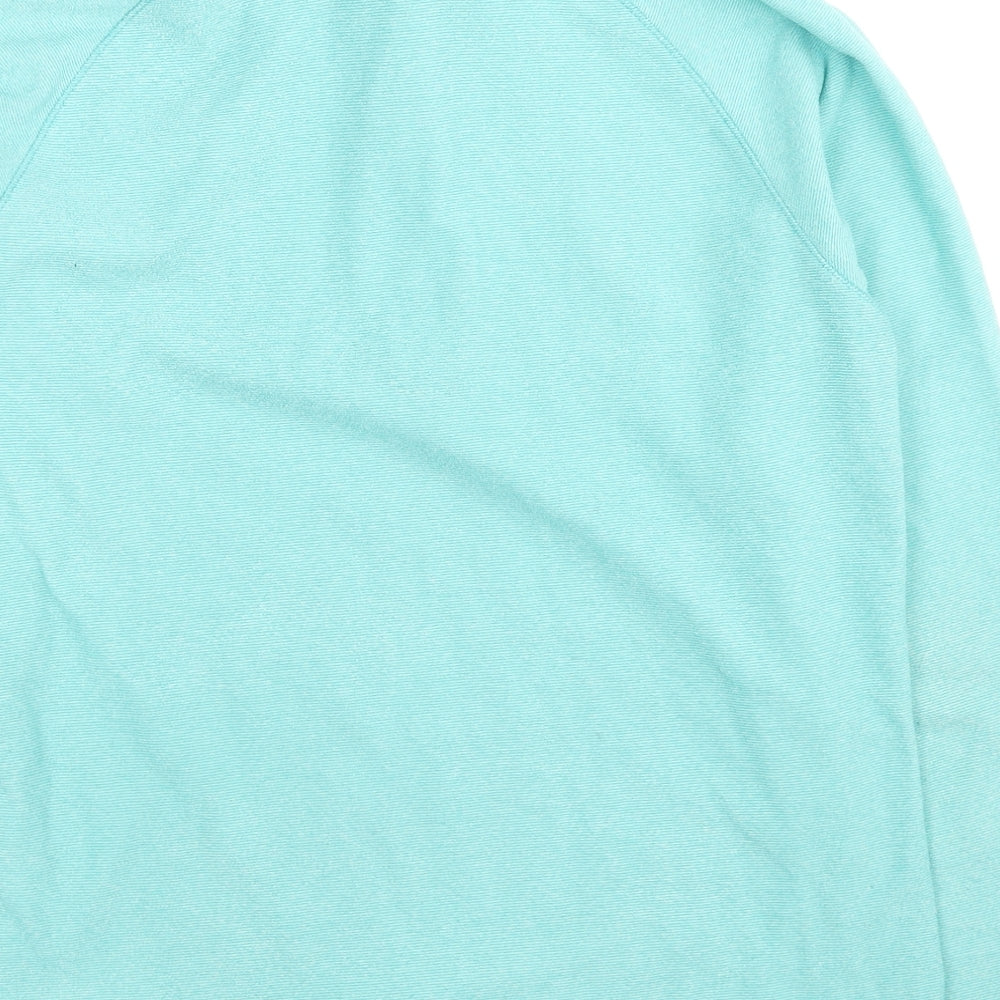 Regatta Womens Blue Polyester Pullover Sweatshirt Size 10 Pullover