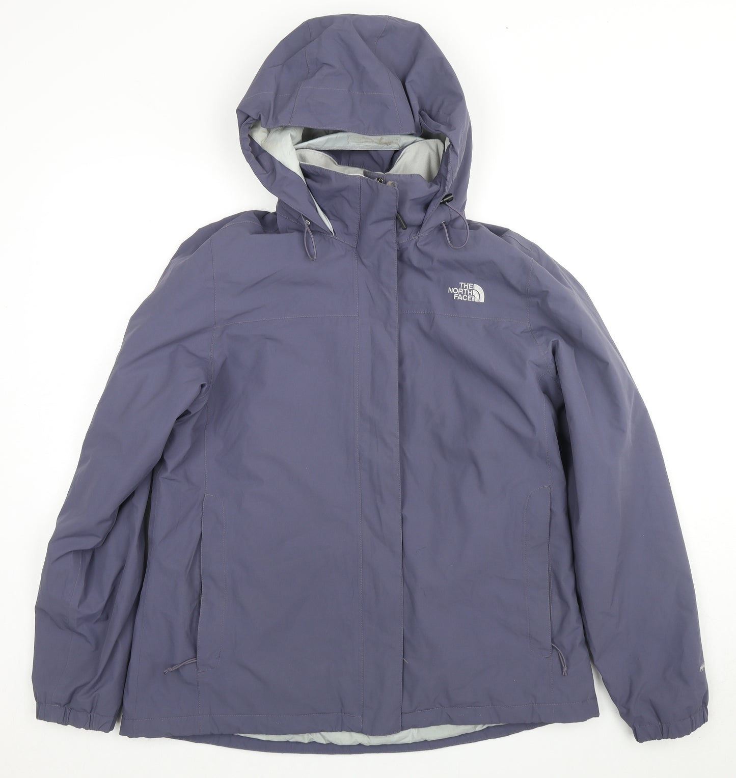 The North Face Womens Purple Windbreaker Jacket Size XL Zip - Technical