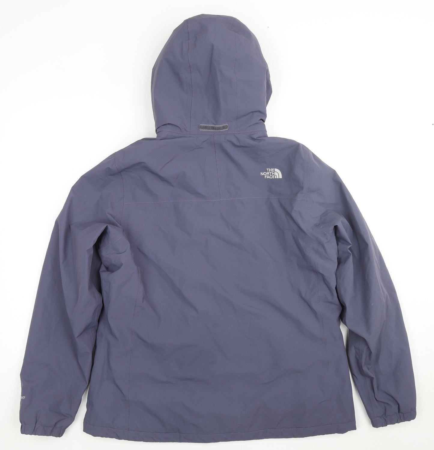 The North Face Womens Purple Windbreaker Jacket Size XL Zip - Technical