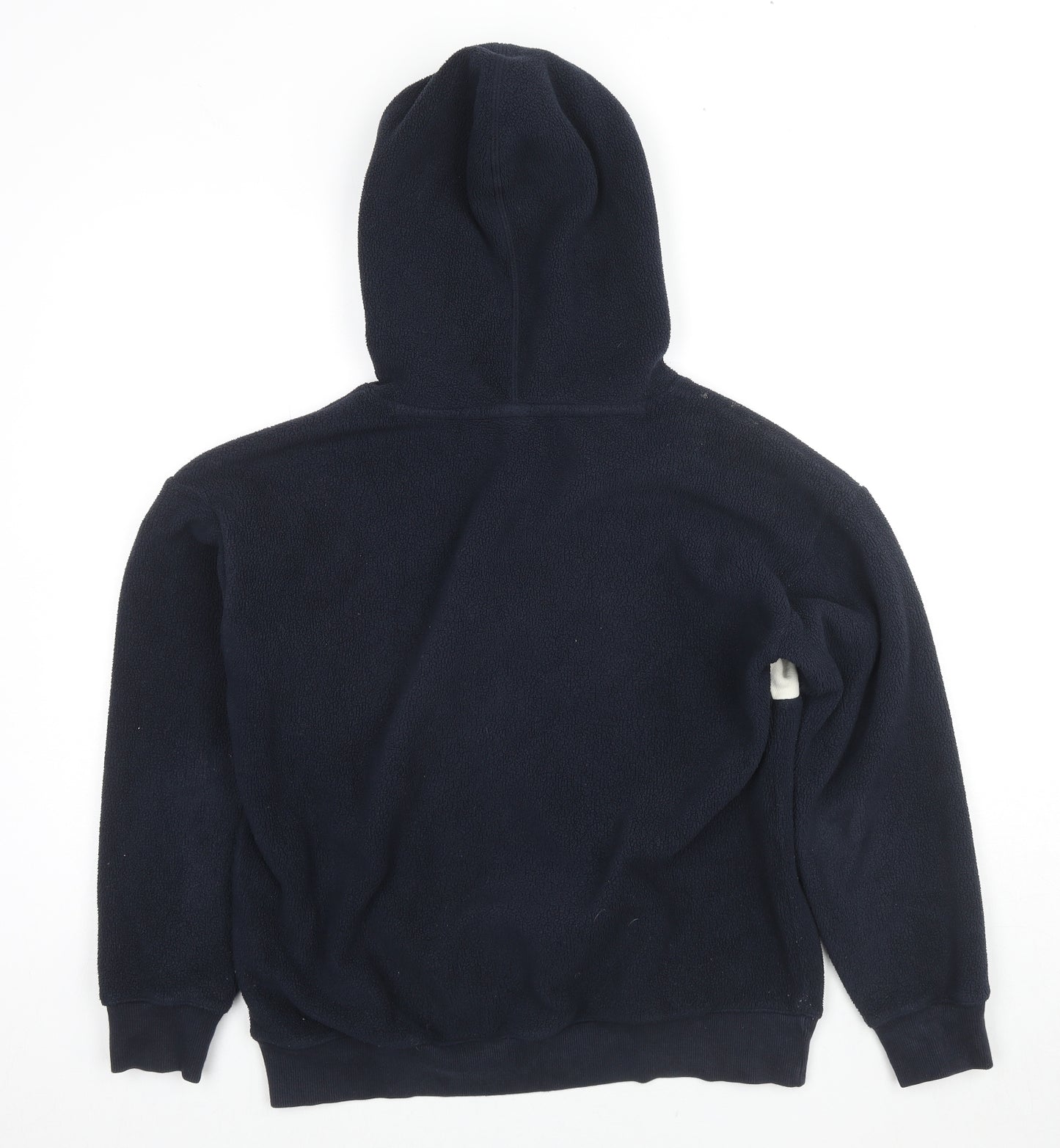 Champion Womens Blue Polyester Pullover Hoodie Size S Pullover - Logo