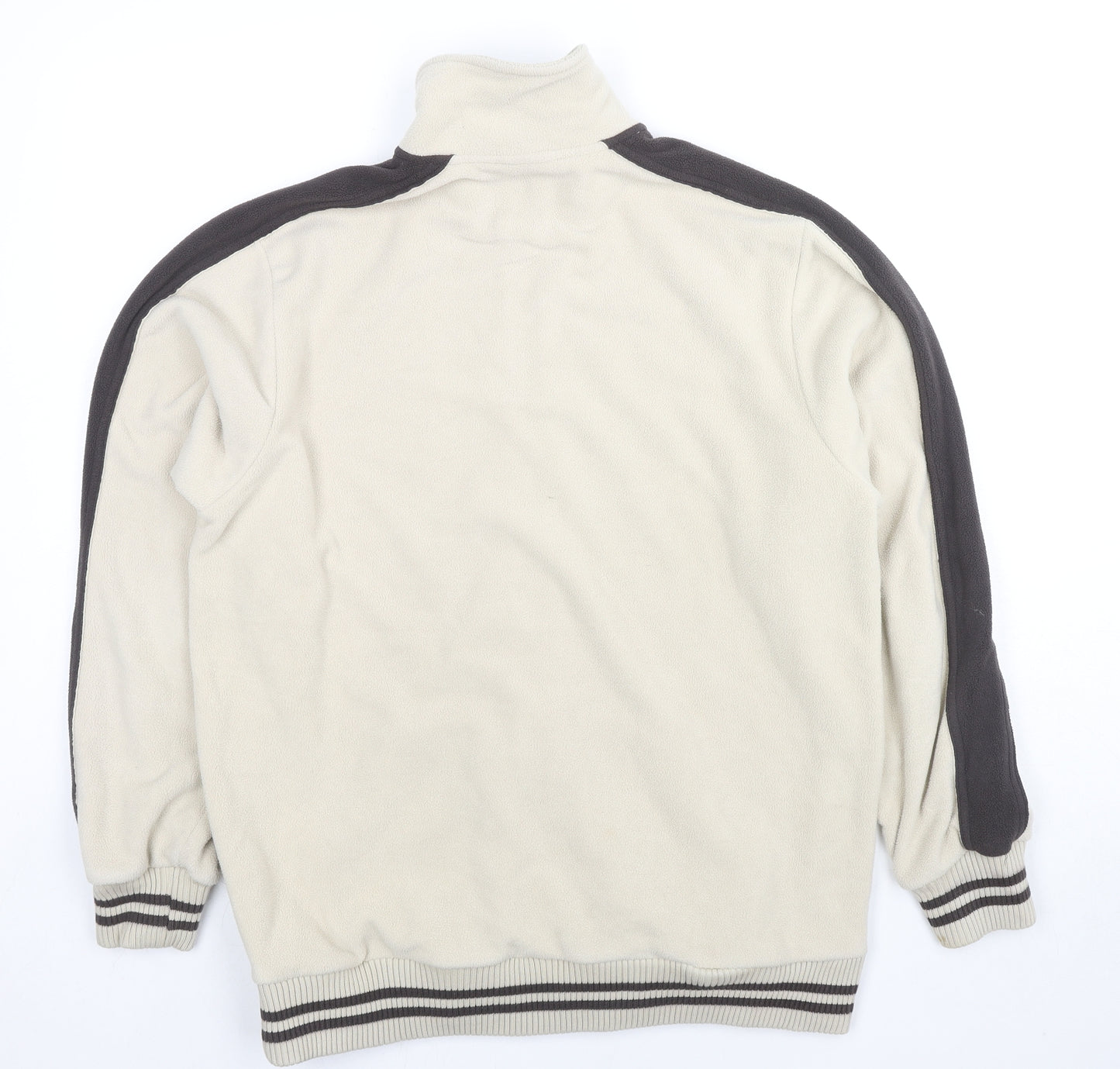 Reverse Mens Beige Jacket Size L Zip