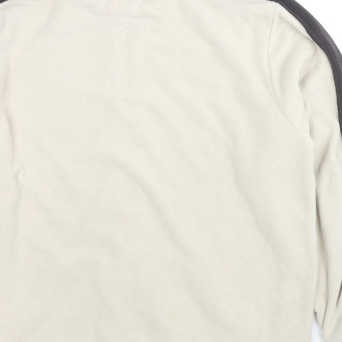 Reverse Mens Beige Jacket Size L Zip