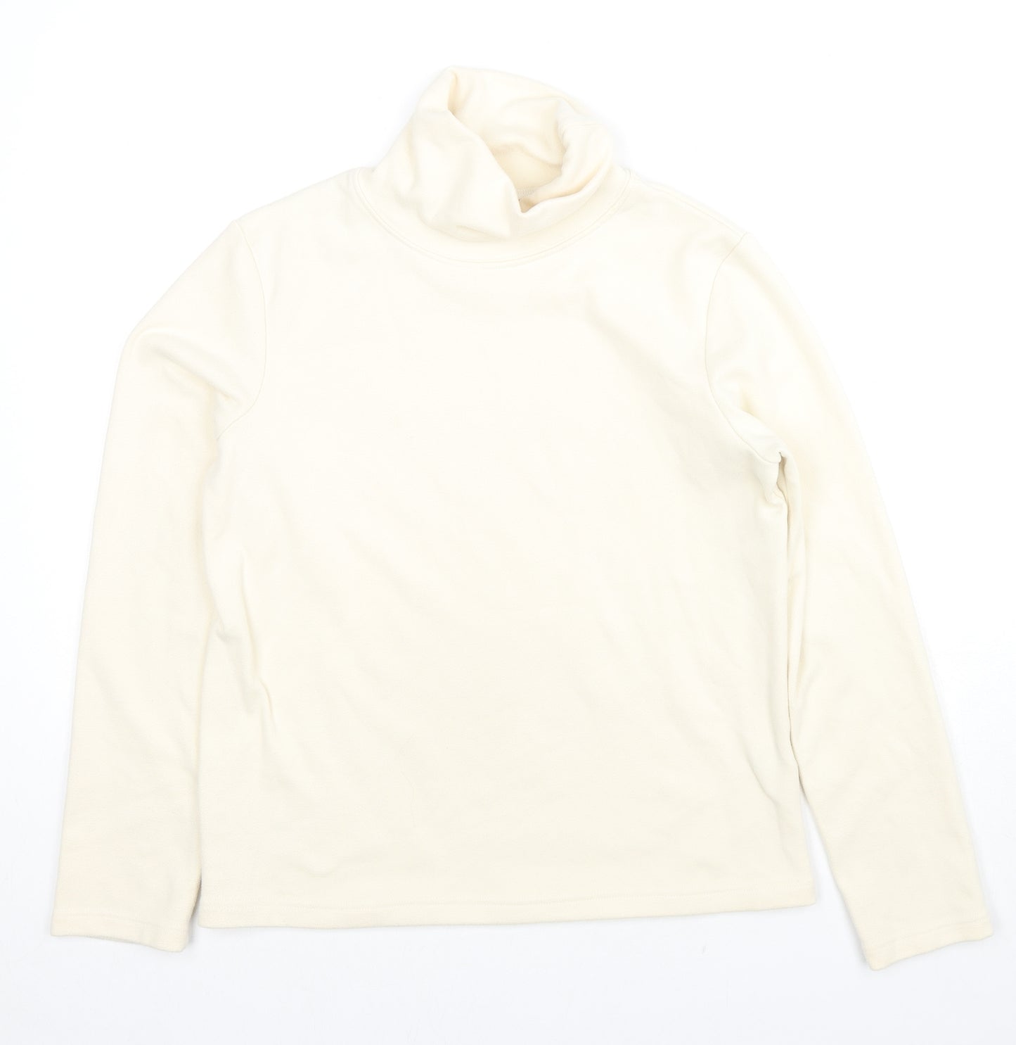 Dazy Womens Ivory Polyester Pullover Sweatshirt Size M Pullover