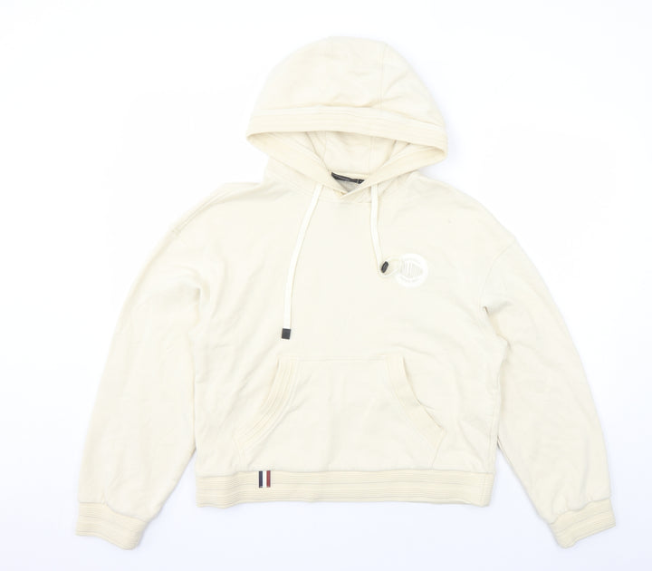 Pallasium Boys Beige Acrylic Pullover Hoodie Size XL Pullover