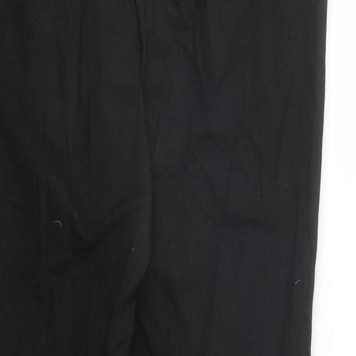 Marks and Spencer Womens Black Cotton Jegging Jeans Size 10 L27 in Regular - Elasticated Waist