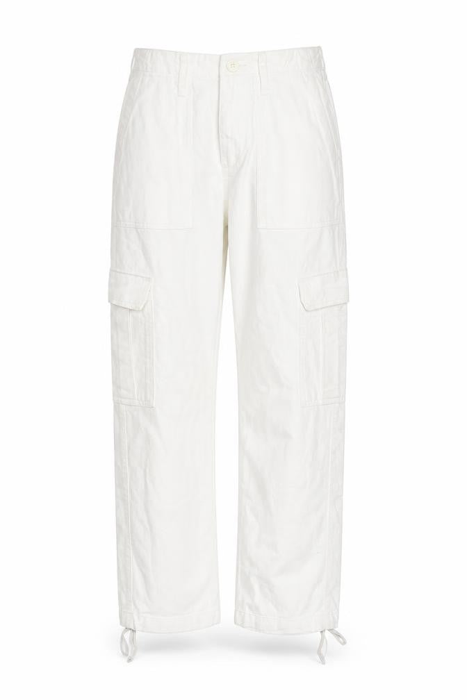 BDG Womens White Cotton Straight Jeans Size XS L28 in Regular Zip - Cargo