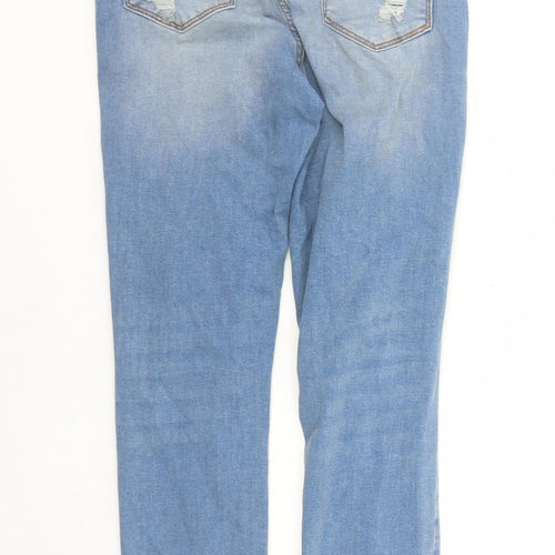Fashion Nova Womens Blue Cotton Skinny Jeans Size 26 in L31 in Regular Zip
