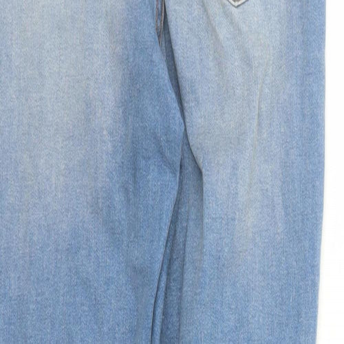 Fashion Nova Womens Blue Cotton Skinny Jeans Size 26 in L31 in Regular Zip