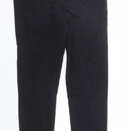New Look Womens Black Cotton Jegging Jeans Size 10 L29 in Regular - Elasticated Waist