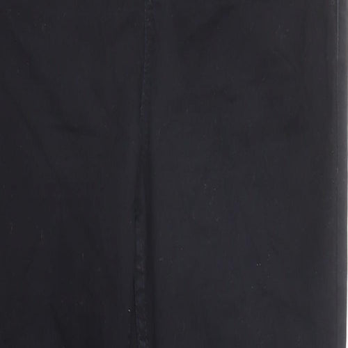 New Look Womens Black Cotton Jegging Jeans Size 10 L29 in Regular - Elasticated Waist
