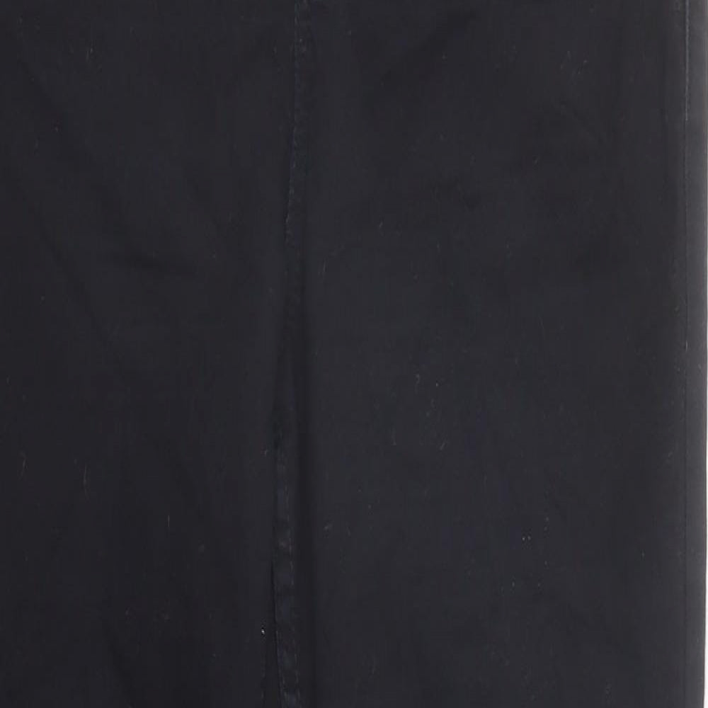 New Look Womens Black Cotton Jegging Jeans Size 10 L29 in Regular - Elasticated Waist