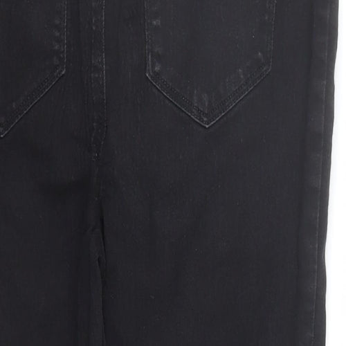 Matalan Womens Black Cotton Jegging Jeans Size 10 L20 in Regular - Elasticated Waist