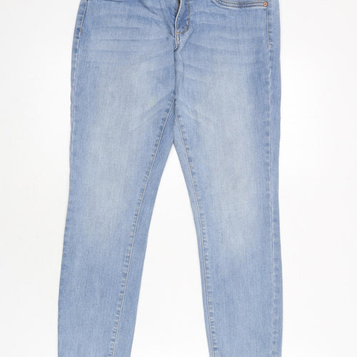 Just Jeans Womens Blue Cotton Skinny Jeans Size 28 in L26 in Regular Zip
