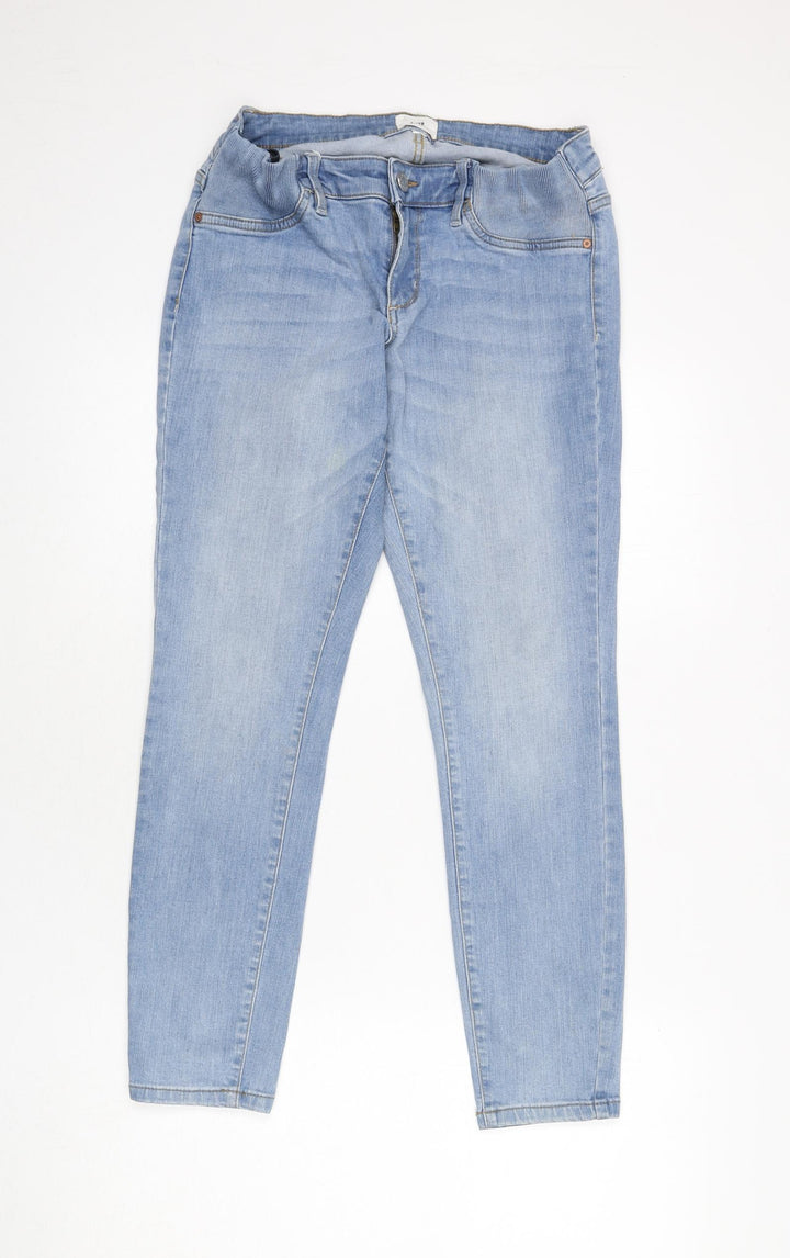 Just Jeans Womens Blue Cotton Skinny Jeans Size 28 in L26 in Regular Zip