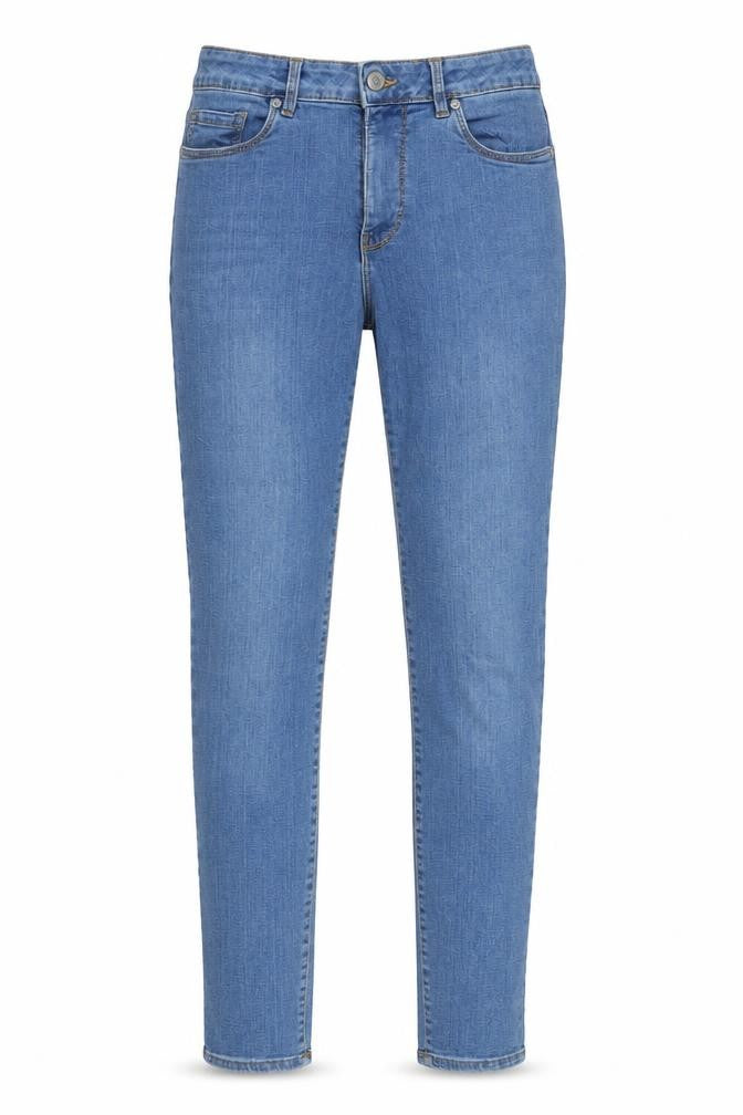 HEMA Womens Blue Cotton Skinny Jeans Size 28 in L30 in Regular Zip - Pockets, Belt Loops