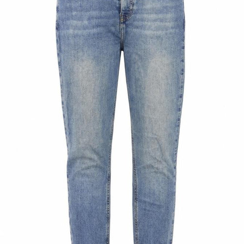 New Look Womens Blue Cotton Skinny Jeans Size 8 L27 in Regular Zip - Pockets, Belt Loops