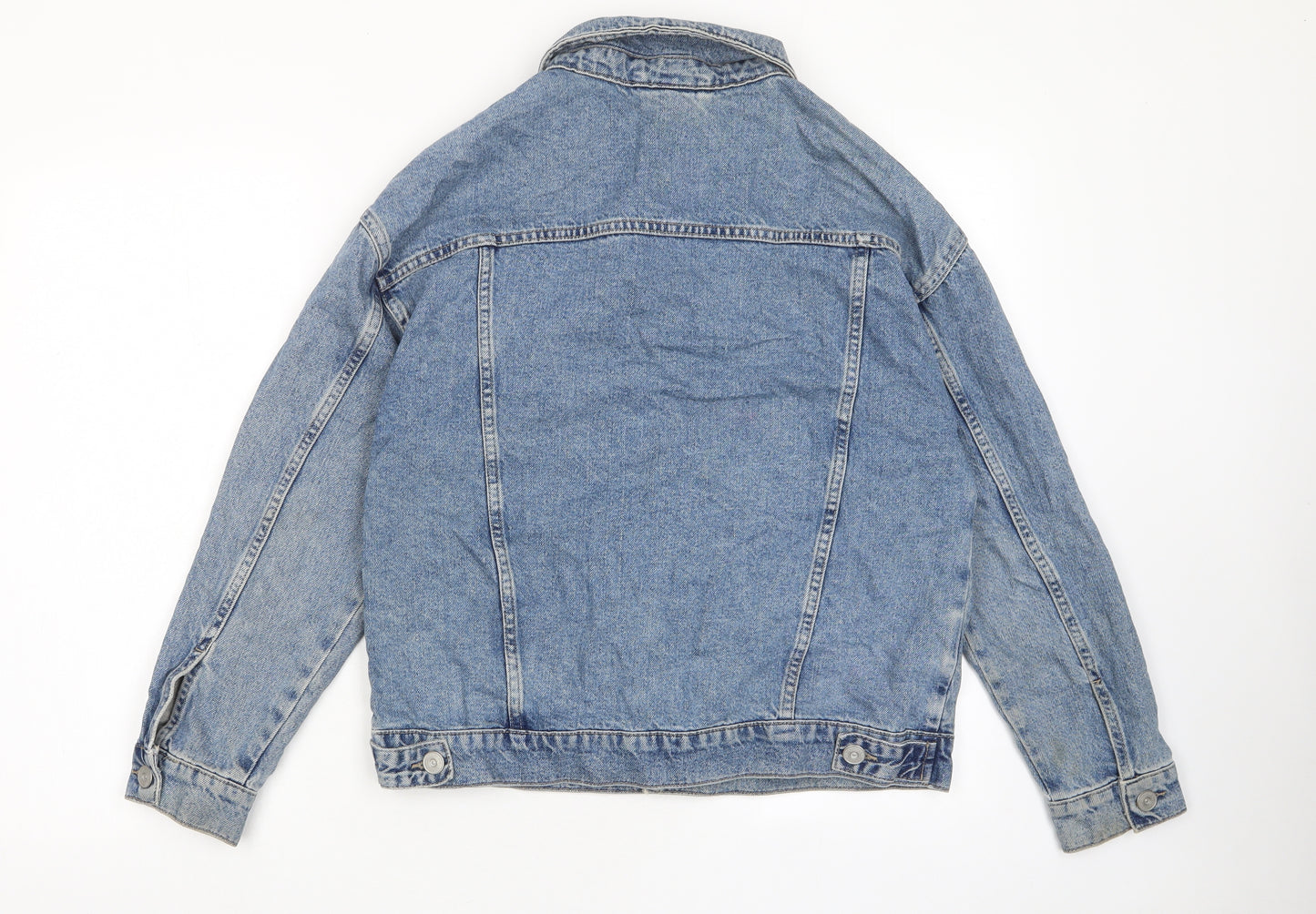 BDG Womens Blue Jacket Size S Button - Pockets