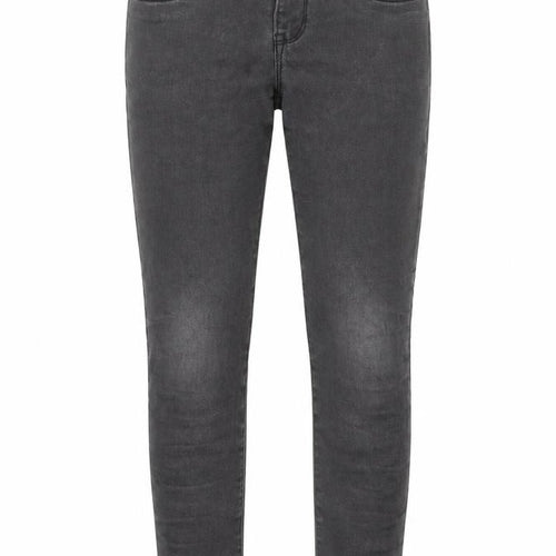 Gap Girls Grey Cotton Skinny Jeans Size 8 Years L20 in Regular Zip - Pockets, Belt Loops, Adjustable waist