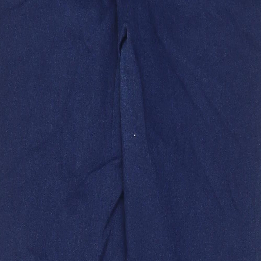 Marks and Spencer Womens Blue Cotton Jegging Jeans Size 14 L30 in Regular - Elastic waist
