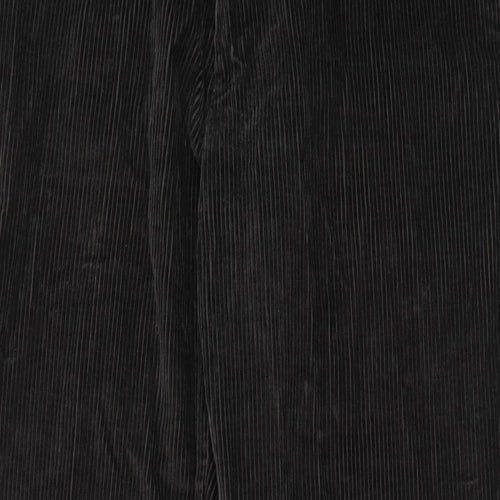 Blue Harbour Mens Grey Cotton Trousers Size 36 in L31 in Regular Zip - Pockets, Belt Loops