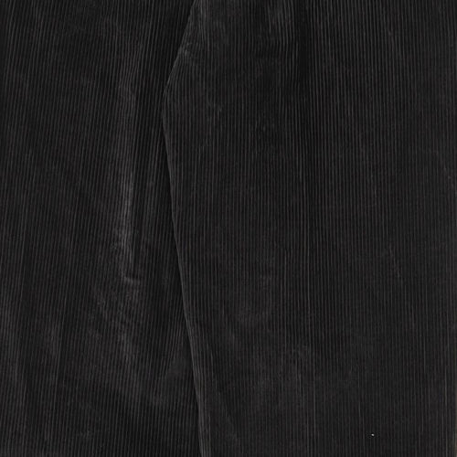 Blue Harbour Mens Grey Cotton Trousers Size 36 in L31 in Regular Zip - Pockets, Belt Loops