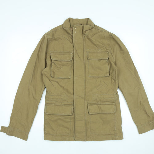 Marks and Spencer Womens Green Jacket Size S Zip