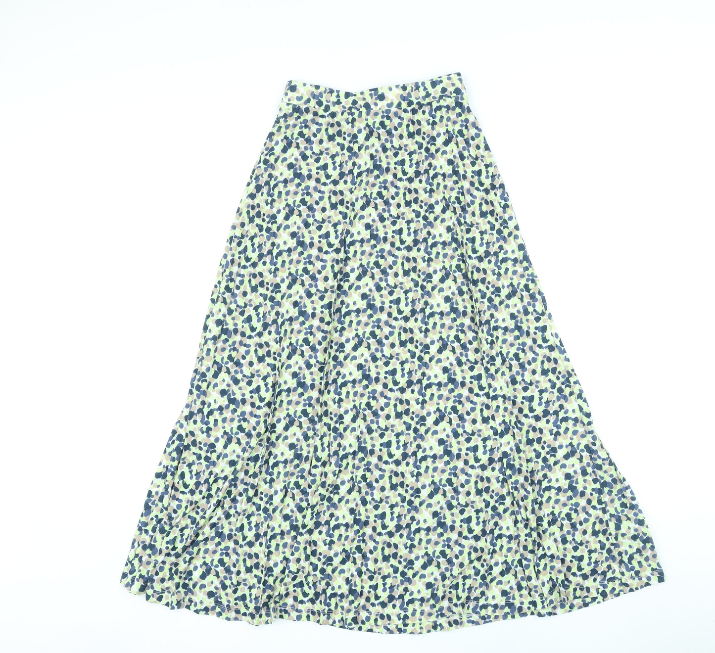 Marks and Spencer Womens Multicoloured Polka Dot Polyester A-Line Skirt Size 6