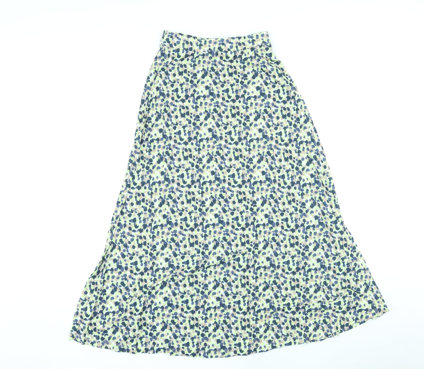 Marks and Spencer Womens Multicoloured Polka Dot Polyester A-Line Skirt Size 6