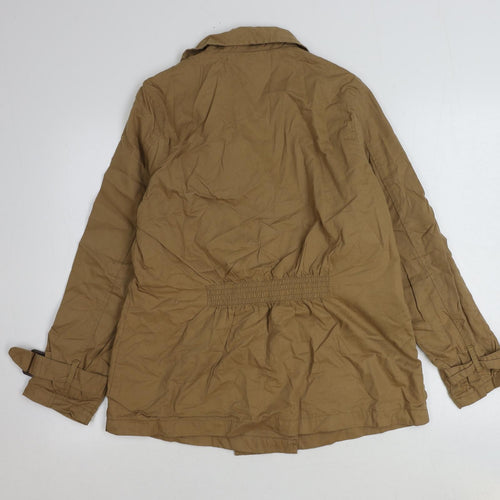 Simply Be Womens Brown Jacket Size 14 Button