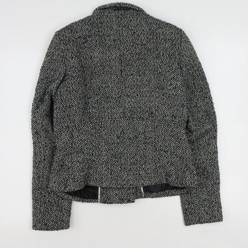 RJR.John Rocha Womens Black Jacket Size 12 Zip