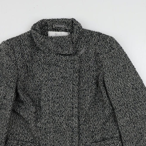 RJR.John Rocha Womens Black Jacket Size 12 Zip