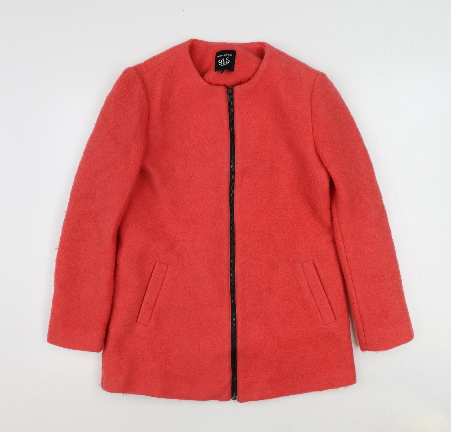 New Look Girls Pink Jacket Size 12-13 Years Zip