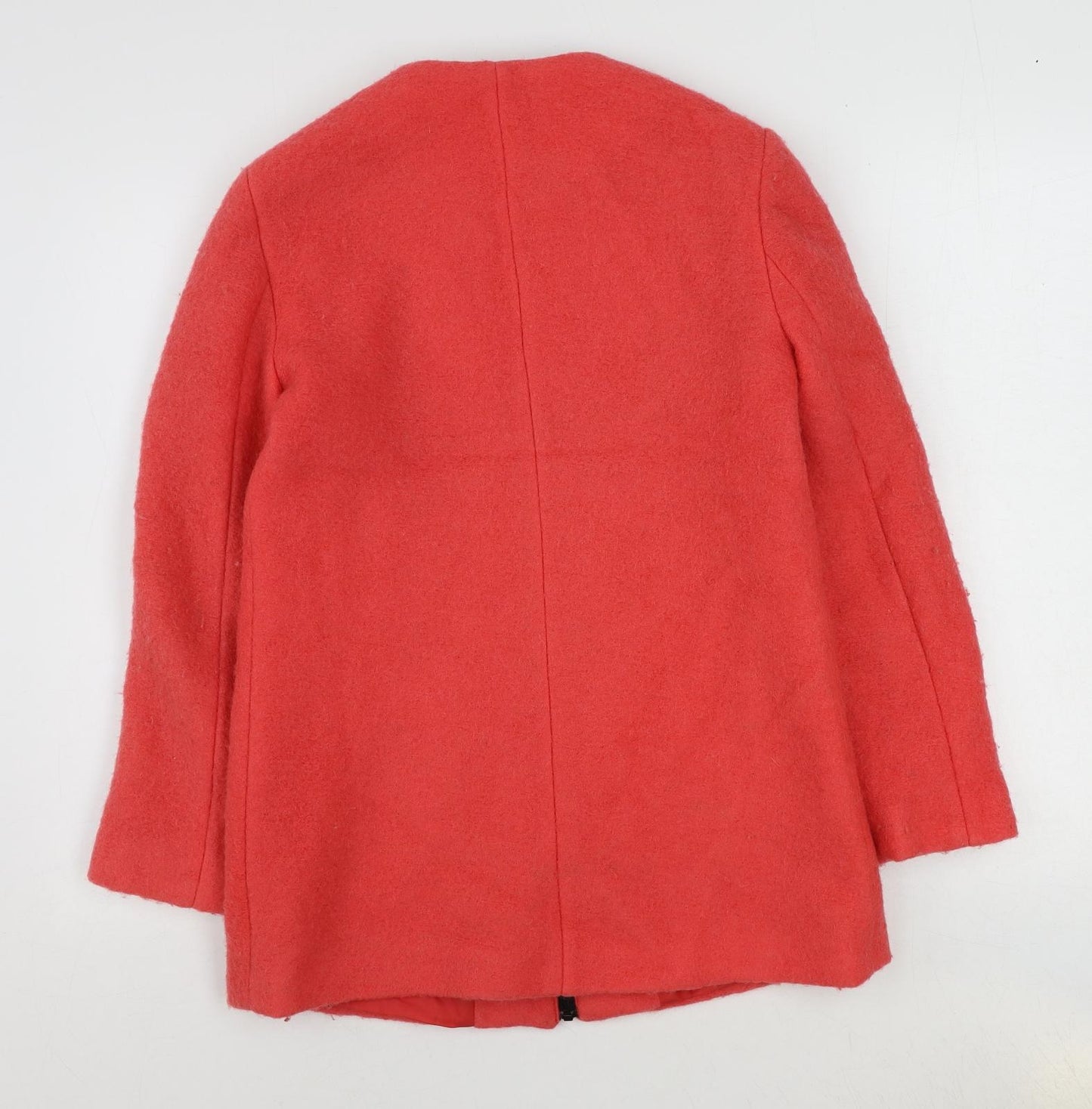 New Look Girls Pink Jacket Size 12-13 Years Zip