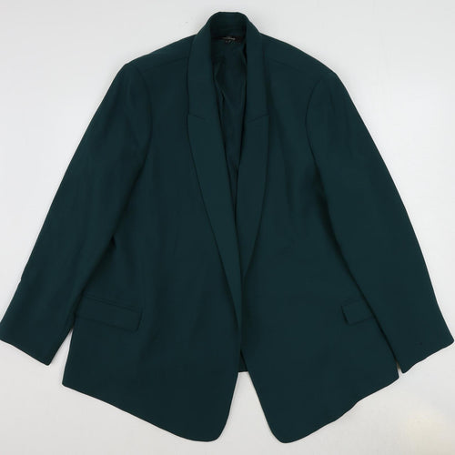 NEXT Womens Green Jacket Blazer Size 22