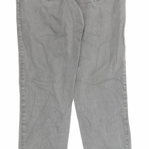 NEXT Womens Grey Cotton Jegging Jeans Size S L25 in Regular