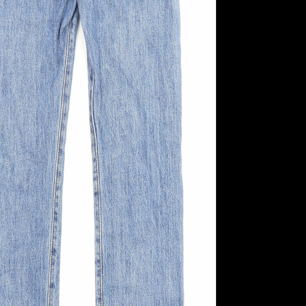 Levi's Mens Blue Cotton Straight Jeans Size 28 in L30 in Regular Zip - Pockets