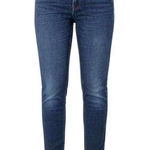 Oasis Womens Black Cotton Straight Jeans Size 10 L28 in Regular Zip - Pockets